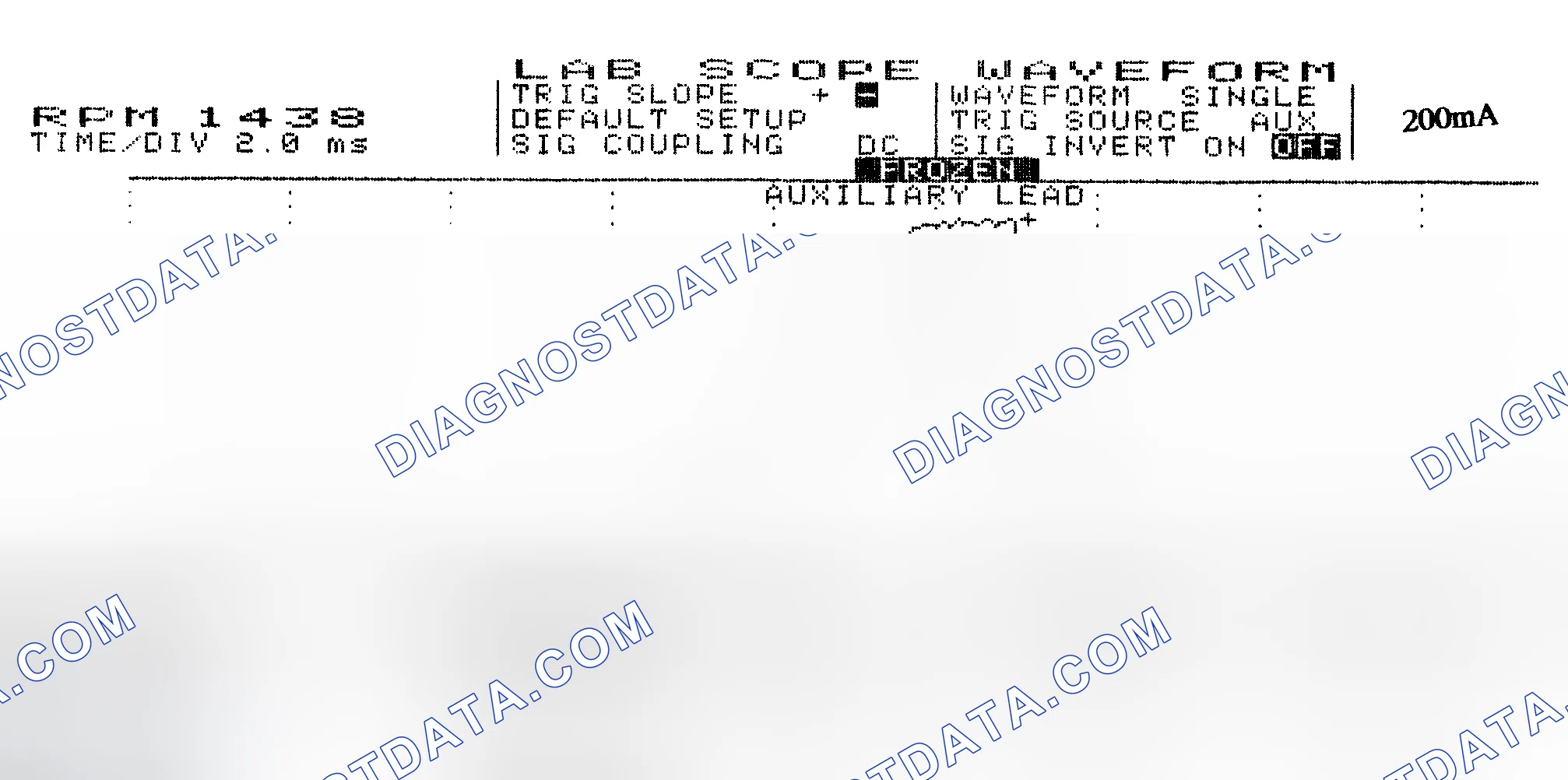 Scheme 15: Single Injector w/Normal Current Flow - Current Pattern