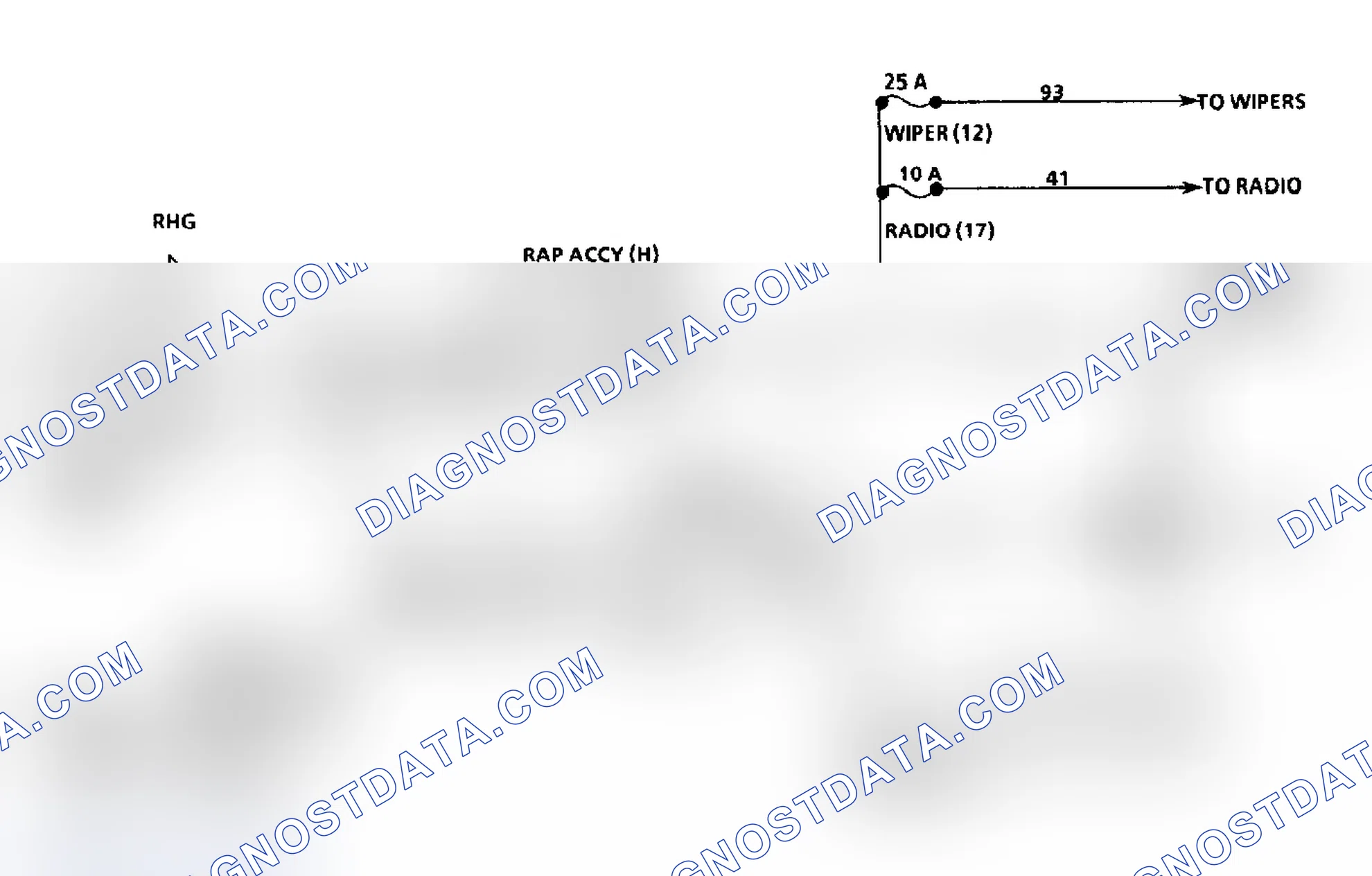 Scheme 90: Code B420 Schematic, Retained Accessory Power Relays Ckt