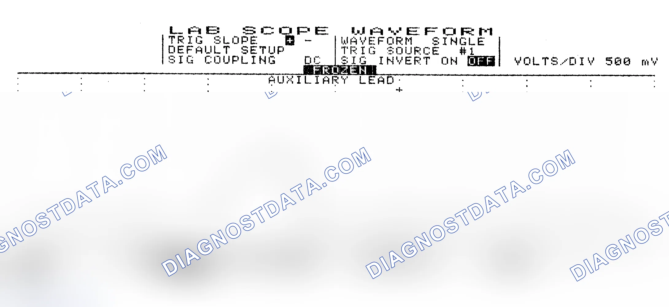 Scheme 10: Single Injector w/Excessive Current Flow - Current Pattern