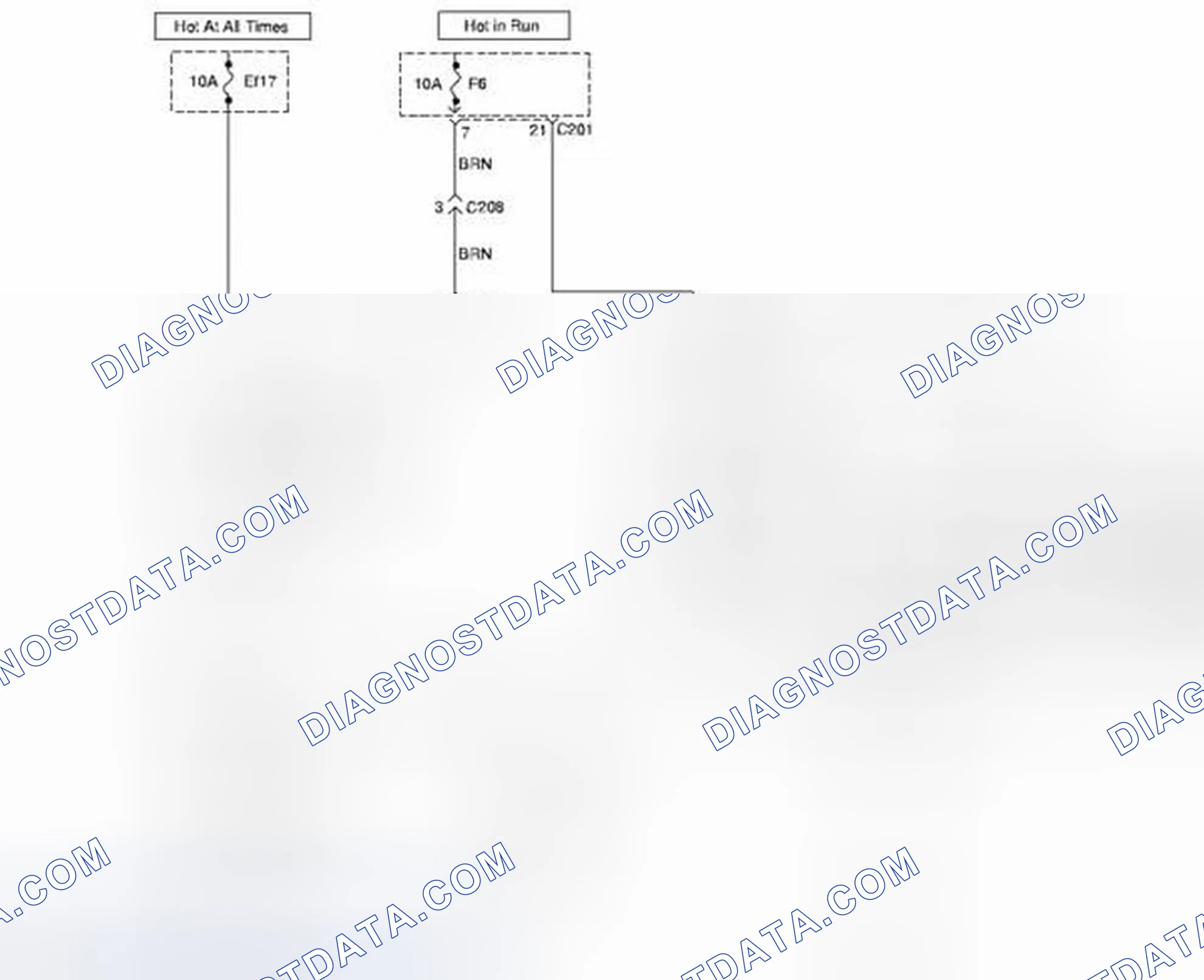 Scheme 28: Manual Control A/C System Circuit Diagram