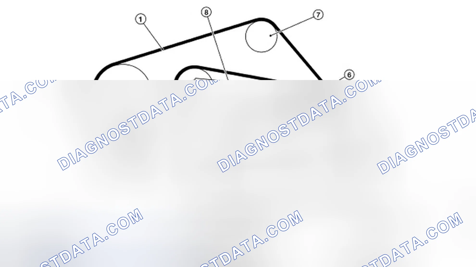 Fig. 2: Identifying Drive Belt Routing
