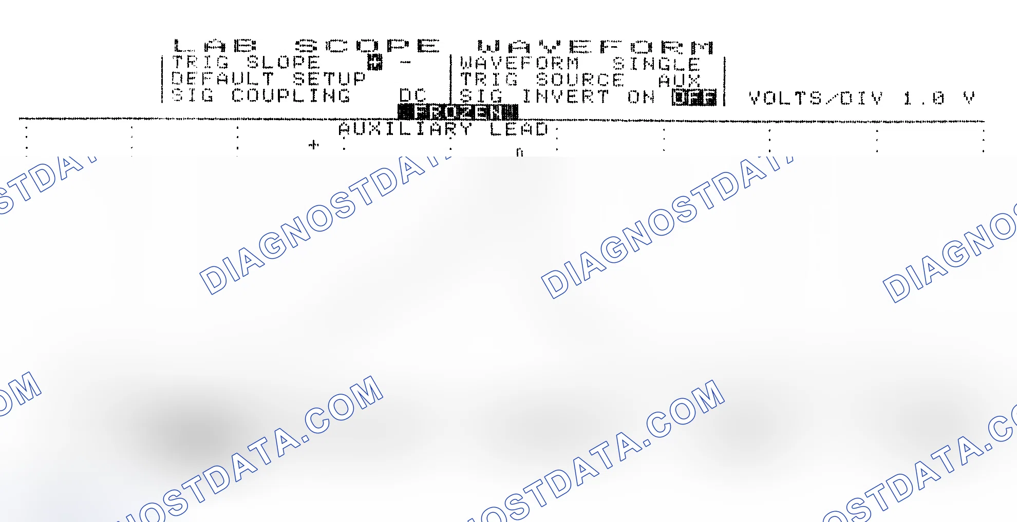 Scheme 19: Single Injector w/Excessive Current Flow - Current Pattern