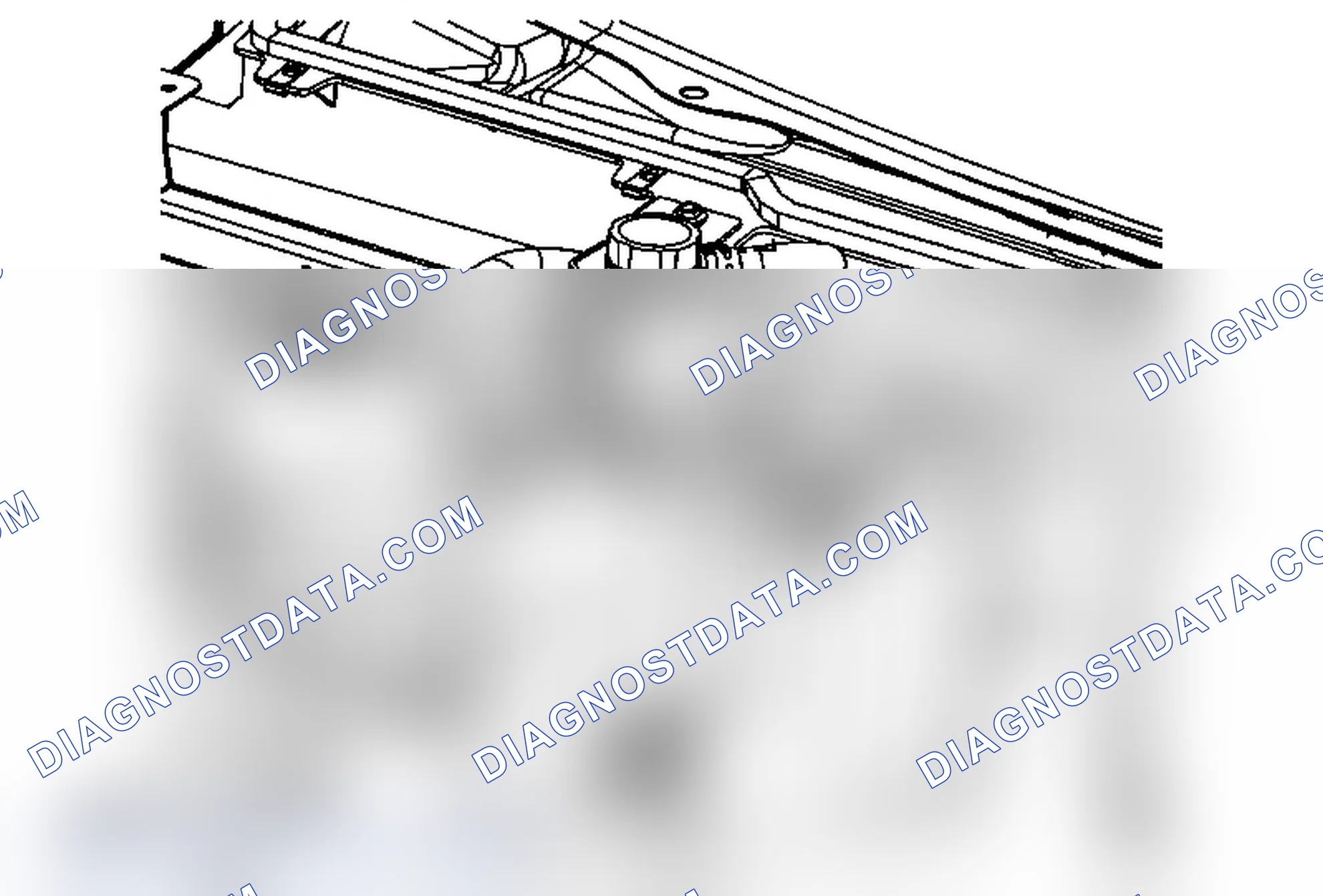 Scheme 7: Charge Air Cooler Coolant Hose Replacement - Reservoir to Pipe