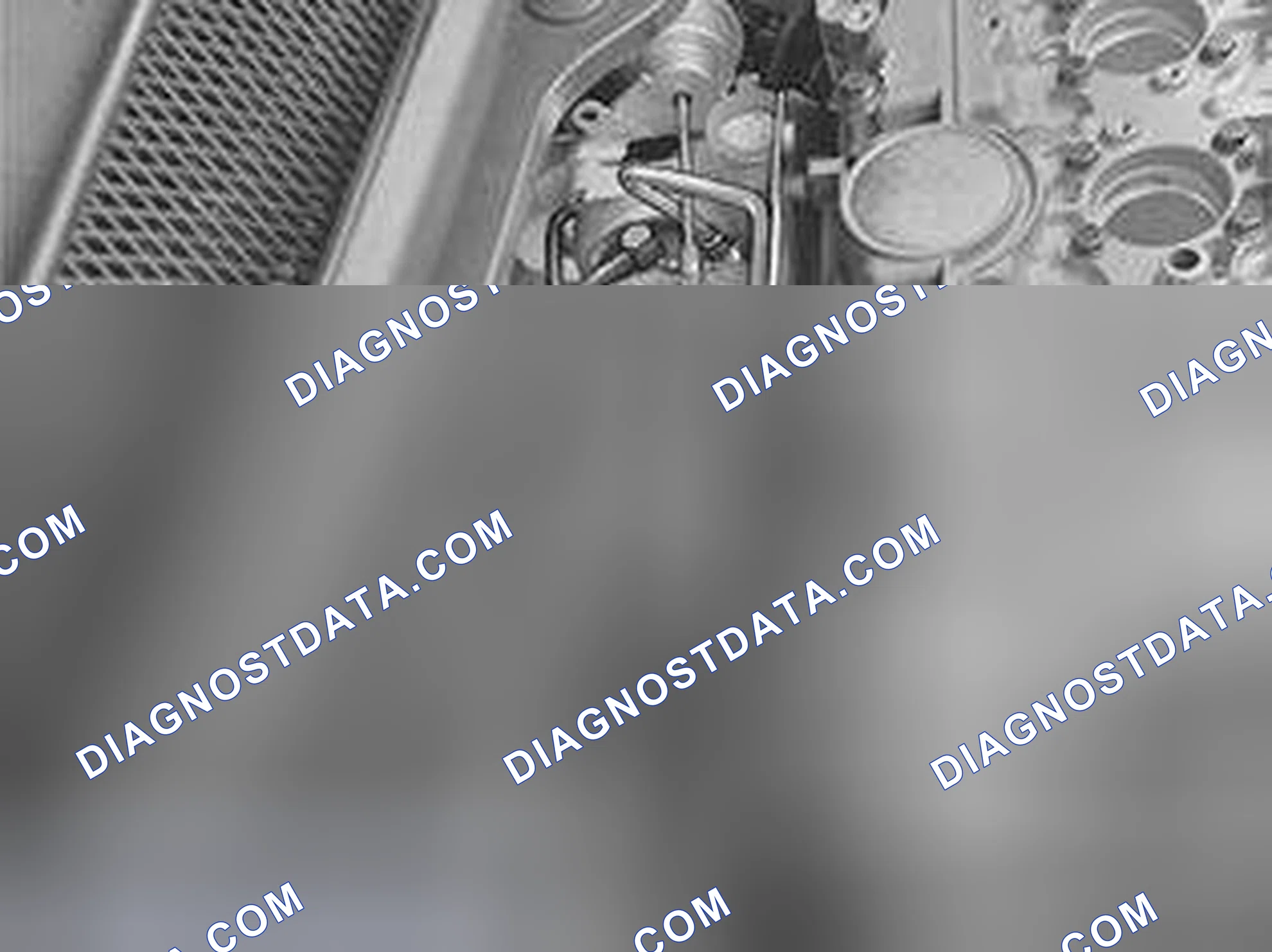 Scheme 75: Installing the manifold and turbocharger (TC)