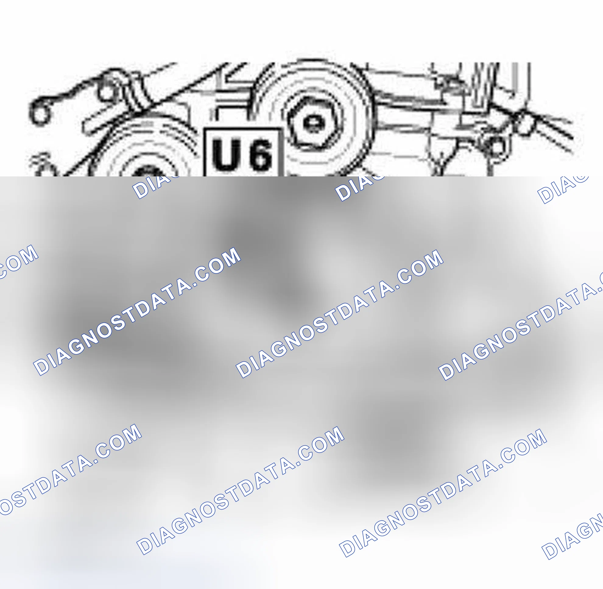 Scheme 124: INSTALLING CAMSHAFTS - CYLINDER BANK 4 - 6