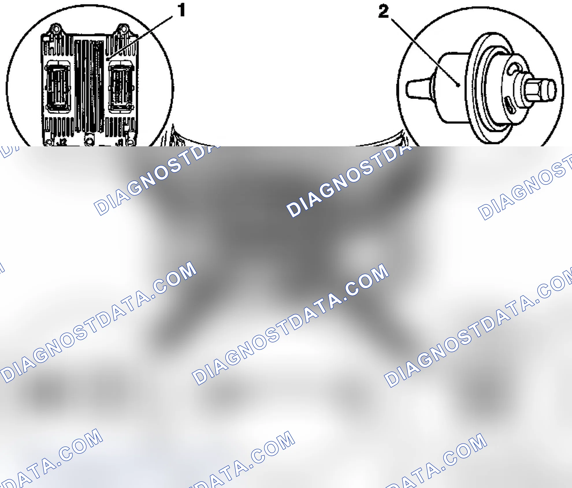 Engine Management System GMPT-E15, Engine Compartment Overview