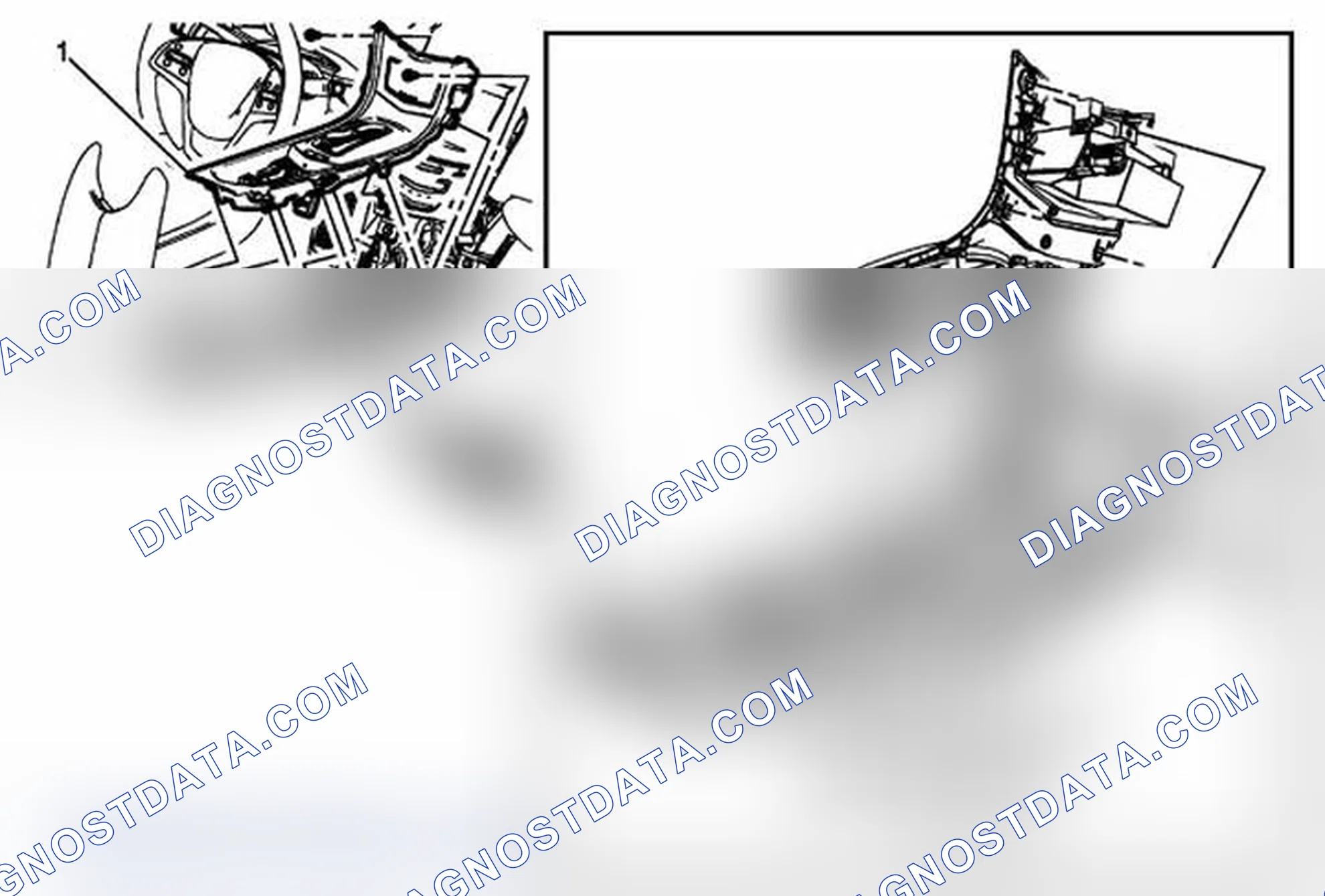 Scheme 128: Front Floor Console Applique Replacement