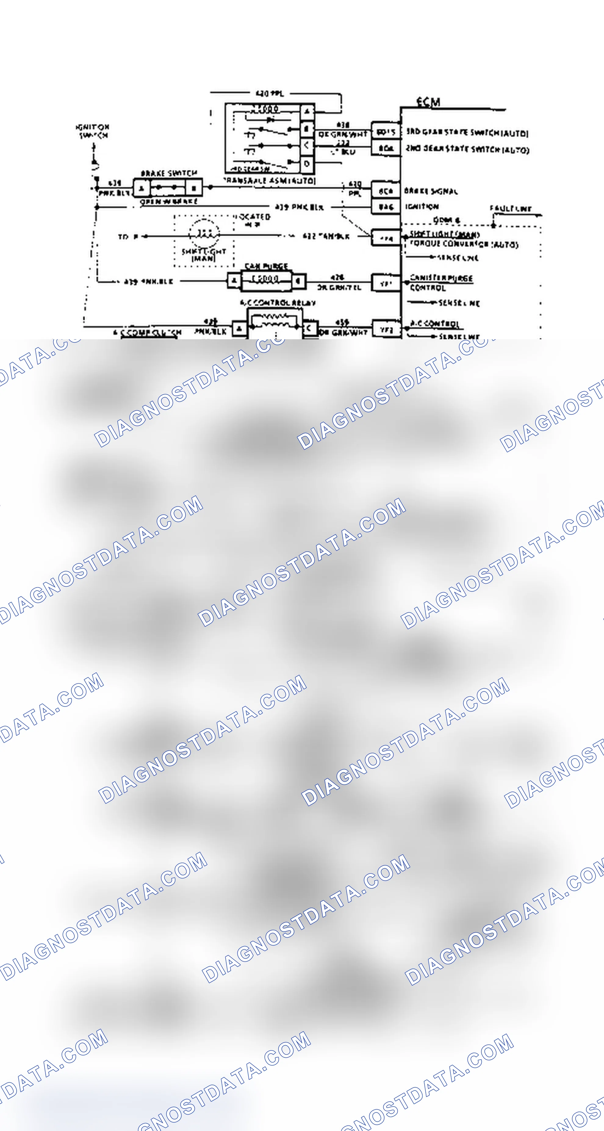 Scheme 323: Code 26 Schematic (2 of 3), Quad-Driver Error