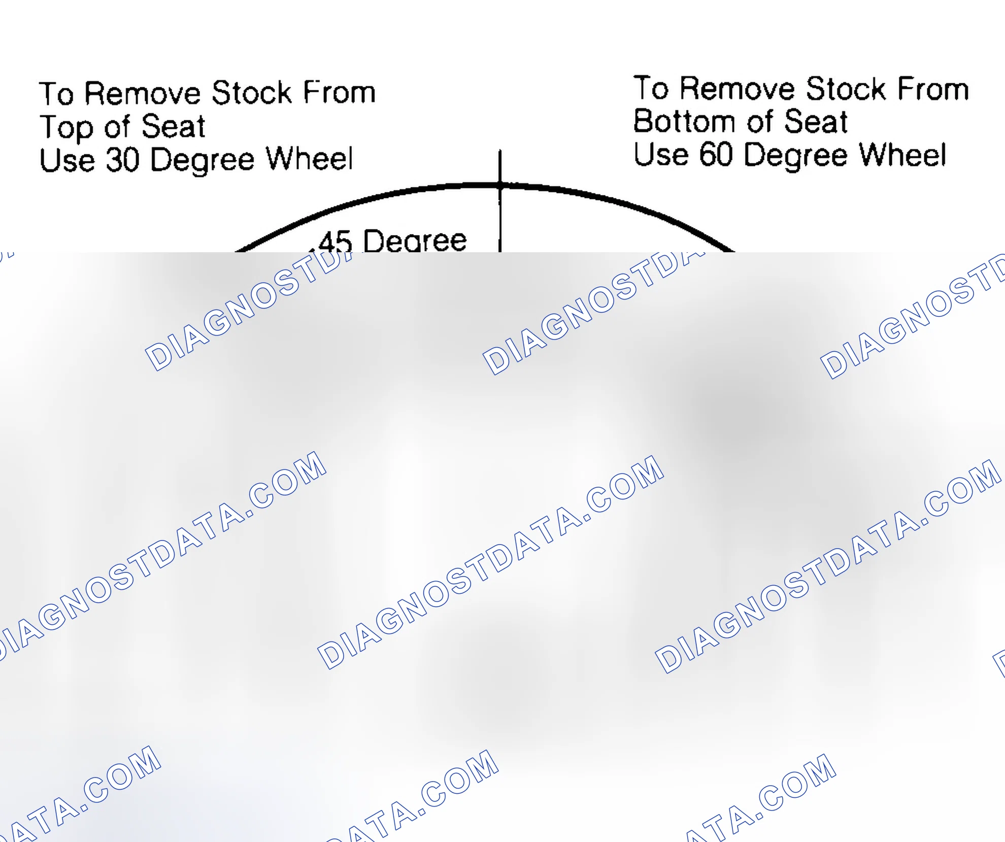 Scheme 19: Adjusting Valve Seat Width