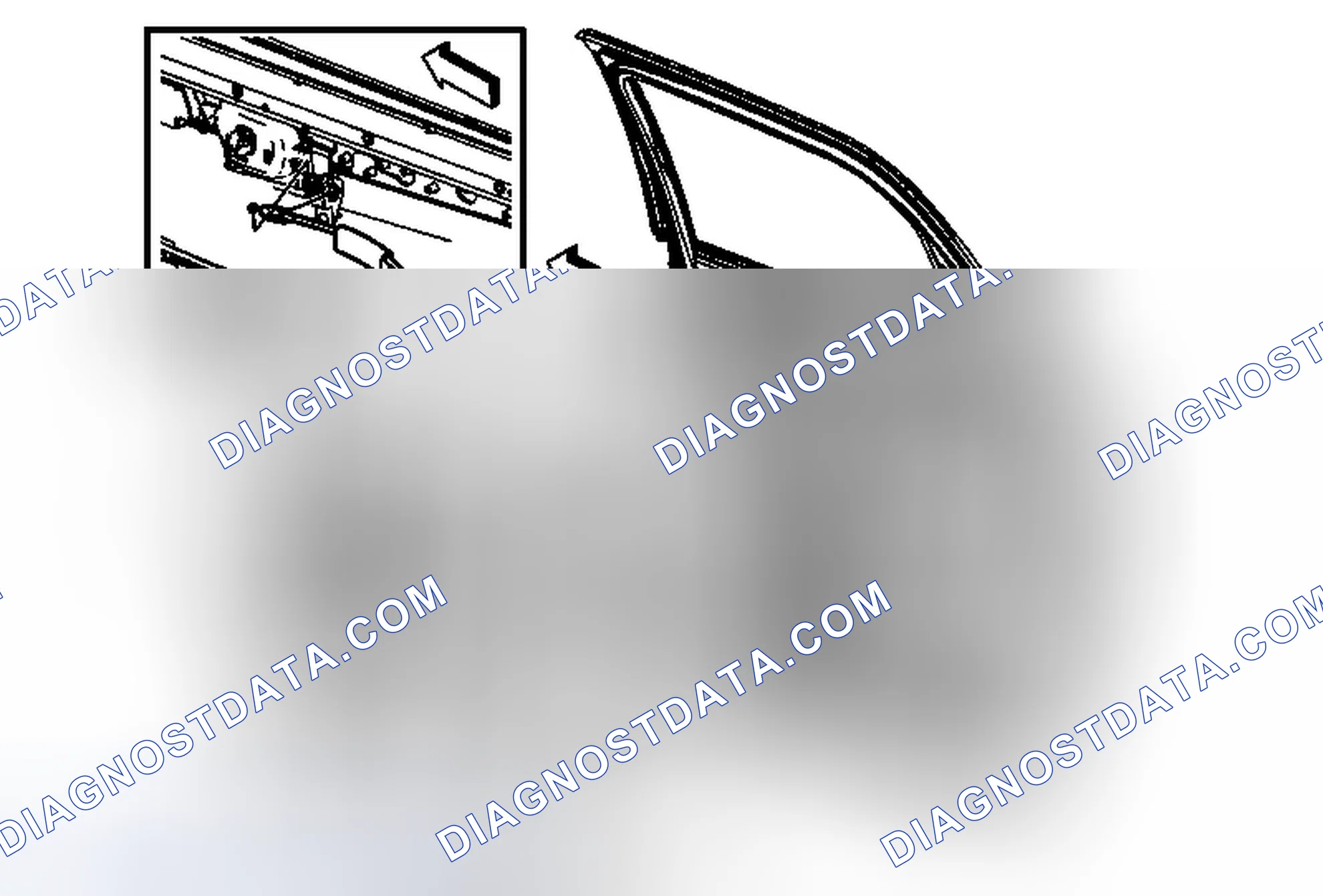 Scheme 77: Rear Side Door Trim Panel Replacement (Acadia or Traverse)
