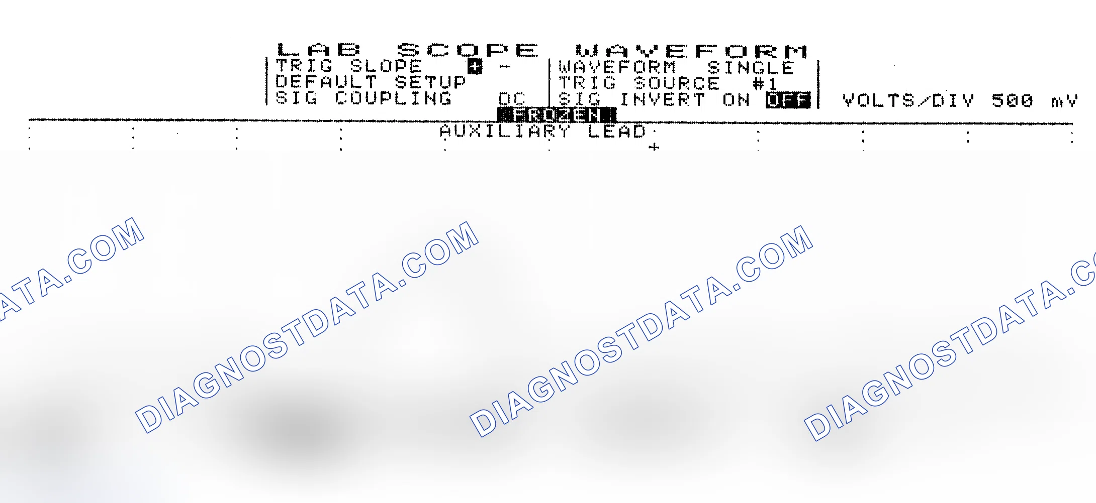 Scheme 10: Single Injector w/Excessive Current Flow - Current Pattern