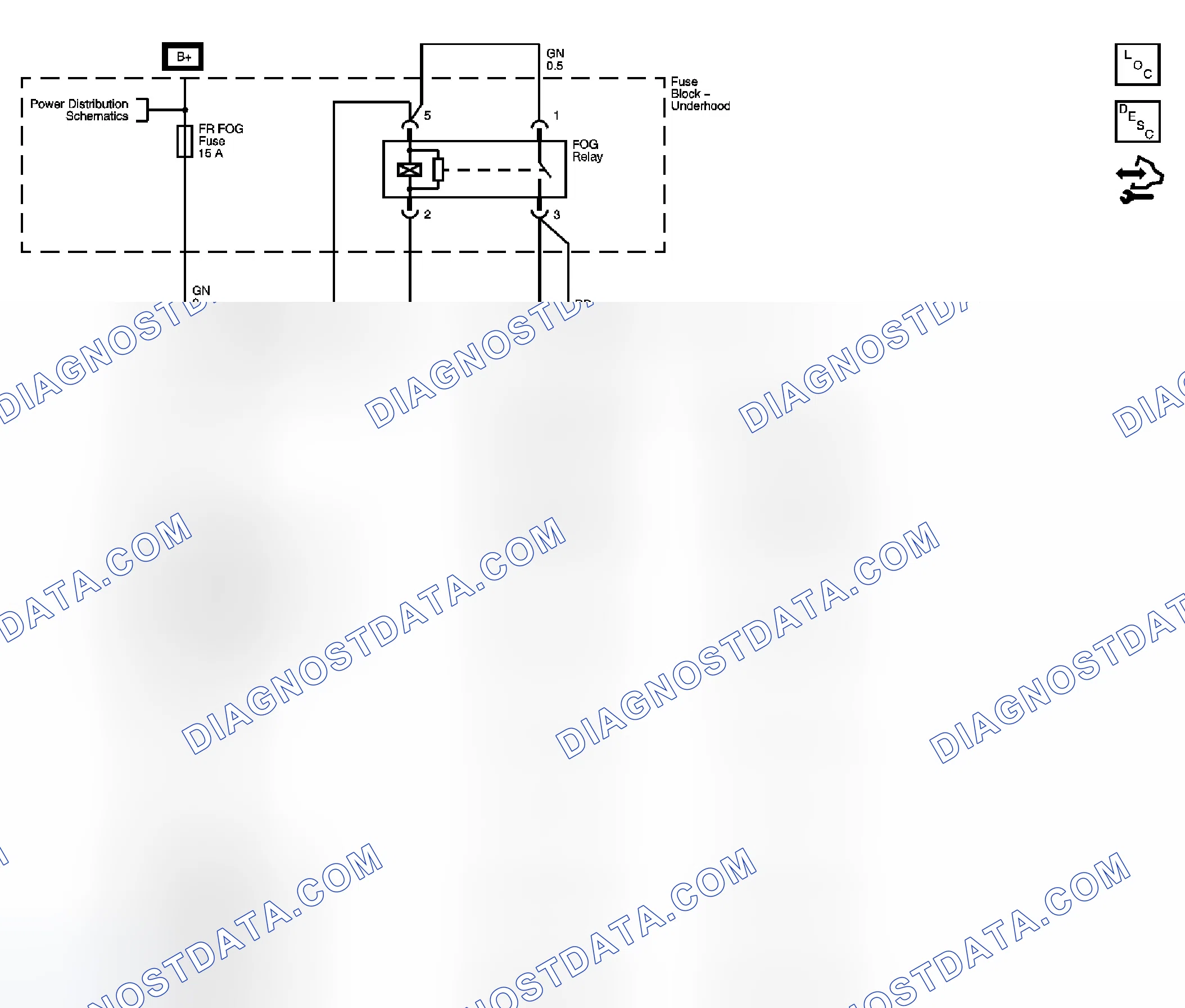 Scheme 4: Fog Lights Schematics
