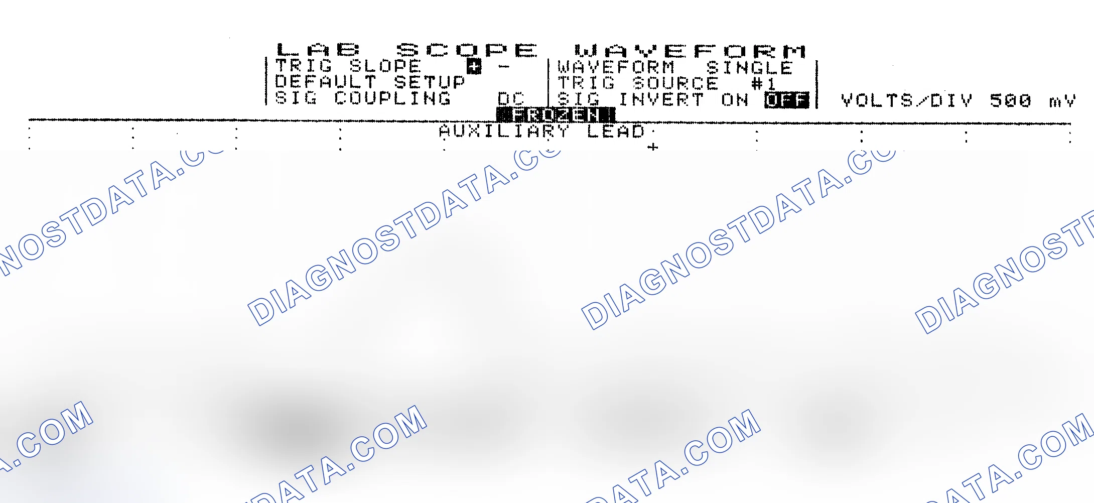 Scheme 10: Single Injector w/Excessive Current Flow - Current Pattern