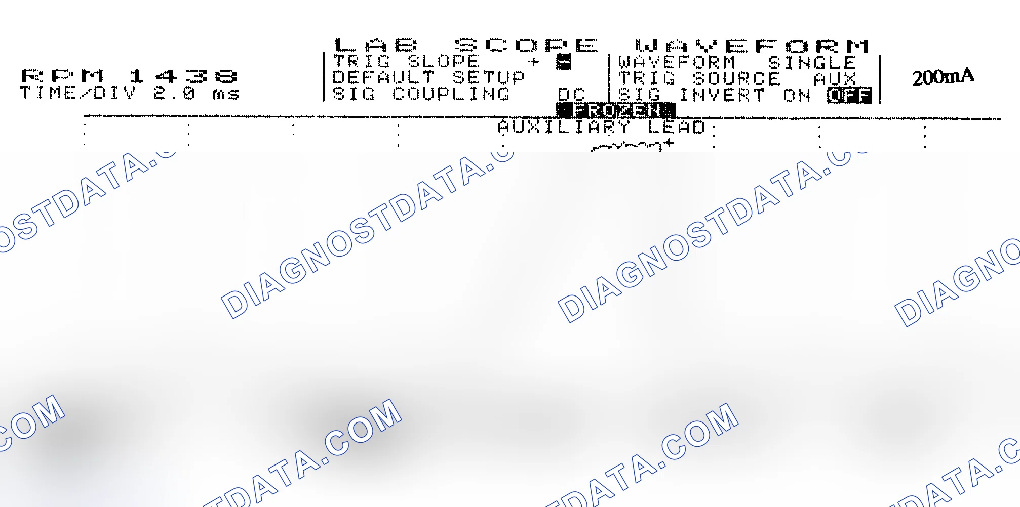 Scheme 15: Single Injector w/Normal Current Flow - Current Pattern