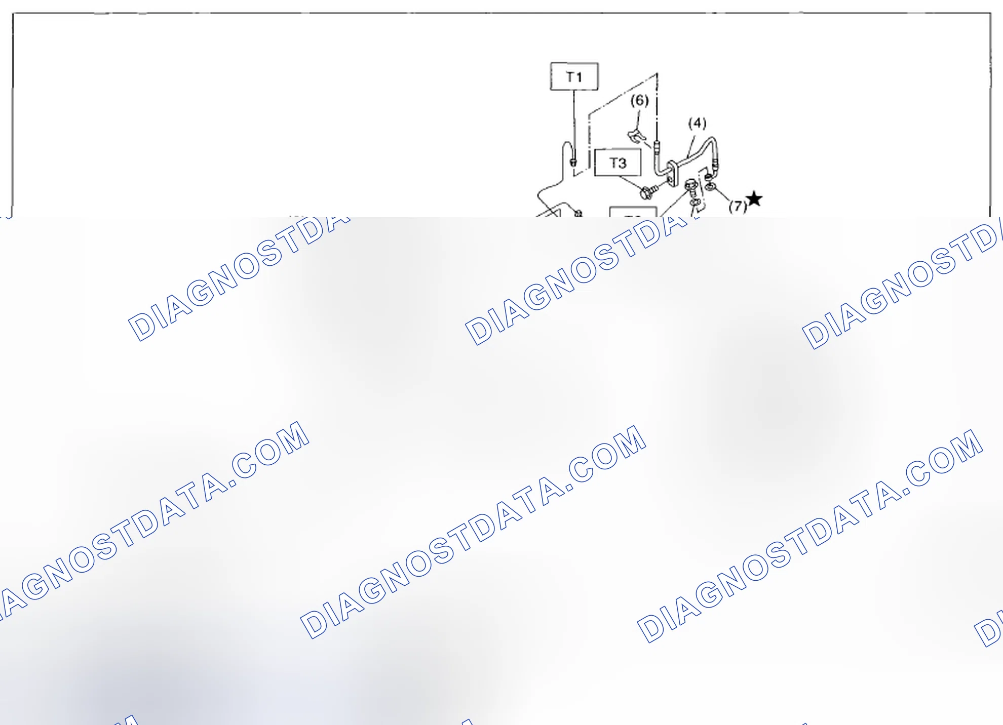 Scheme 5: CENTER AND REAR BRAKE PIPES & HOSES