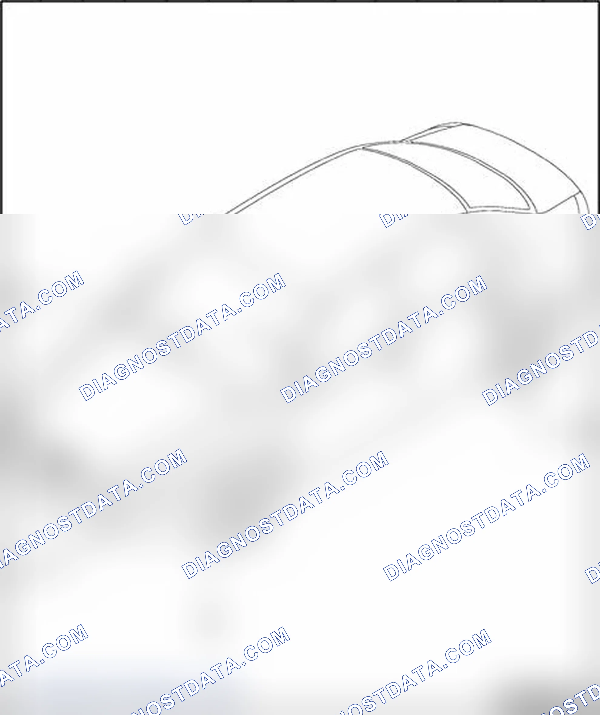 Scheme 308: Automatic headlamp range control, component overview