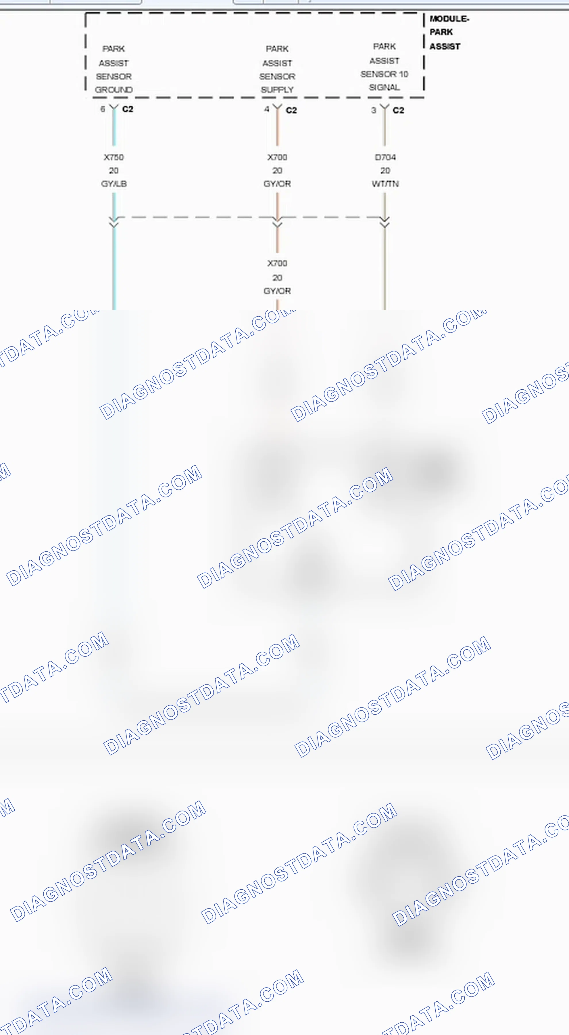 Scheme 20: B1297-11-PTS SENSOR 10 - CIRCUIT SHORT TO GROUND
