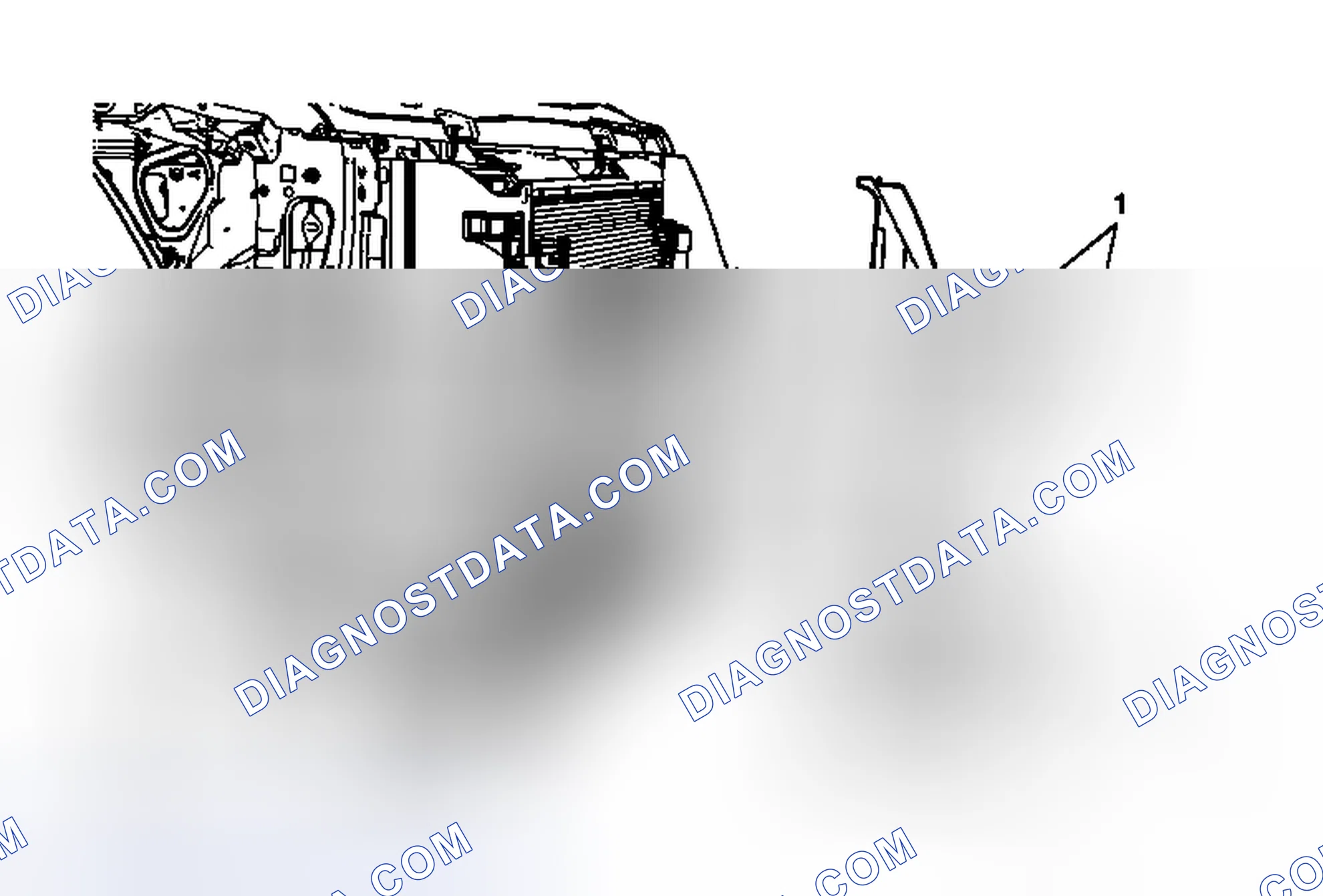 Scheme 15: Radiator Air Side Baffle Replacement - Right Side