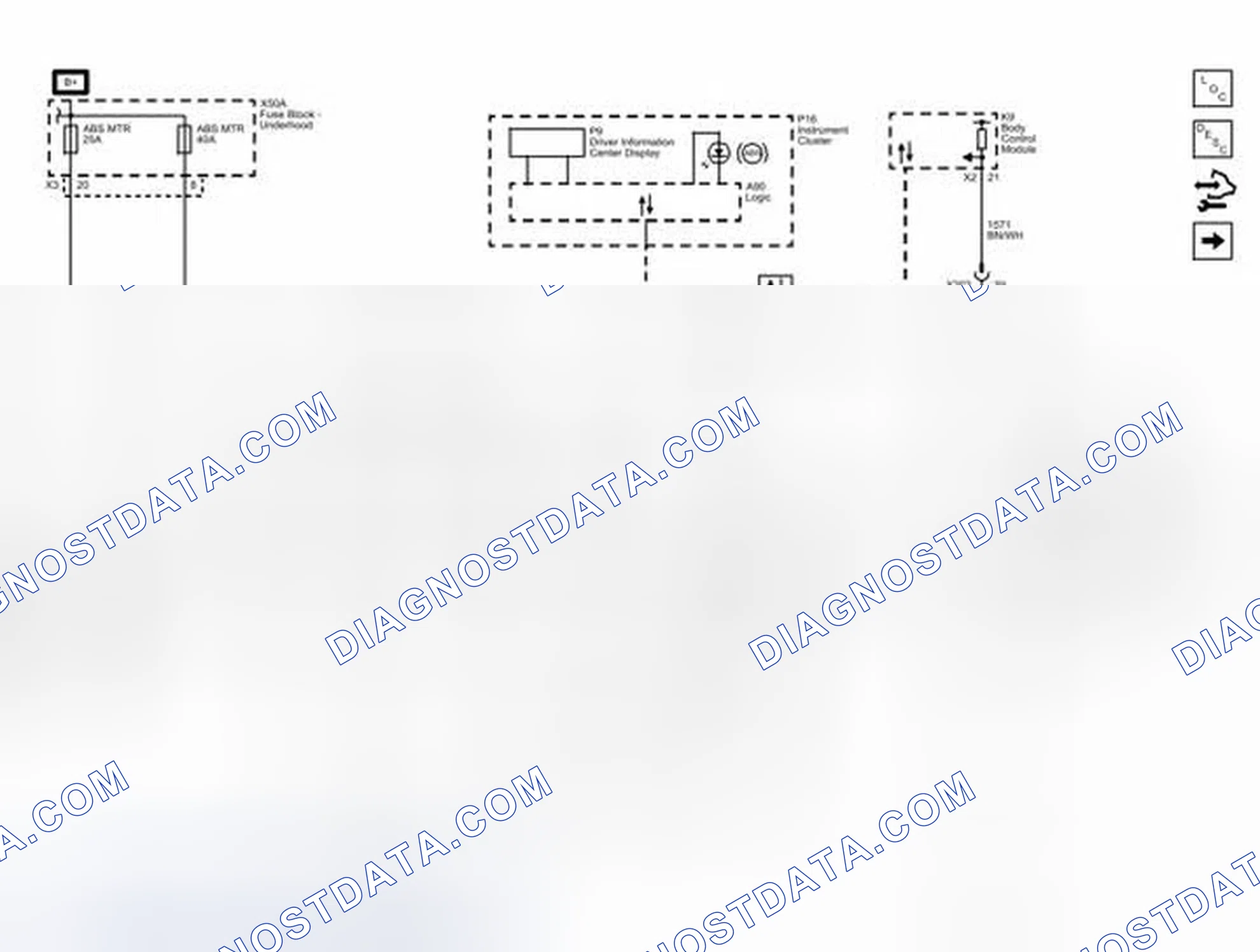 Scheme 1: Power, Ground, Serial Data and Traction Control