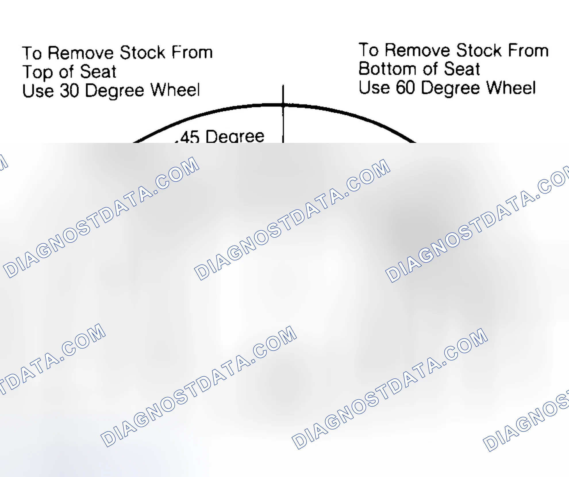 Scheme 19: Adjusting Valve Seat Width