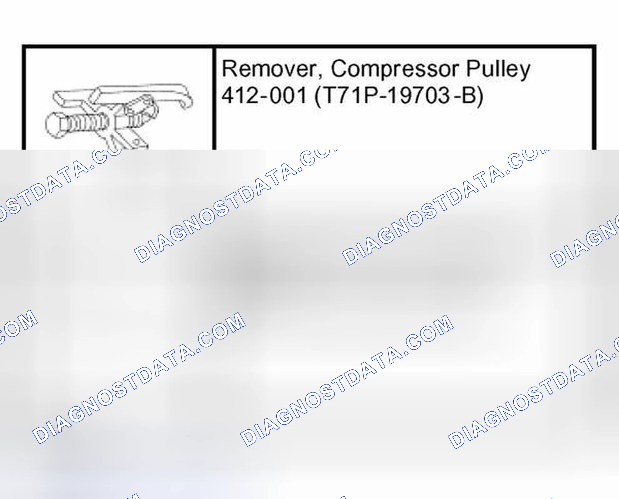 Scheme 206: Special Tool(s)