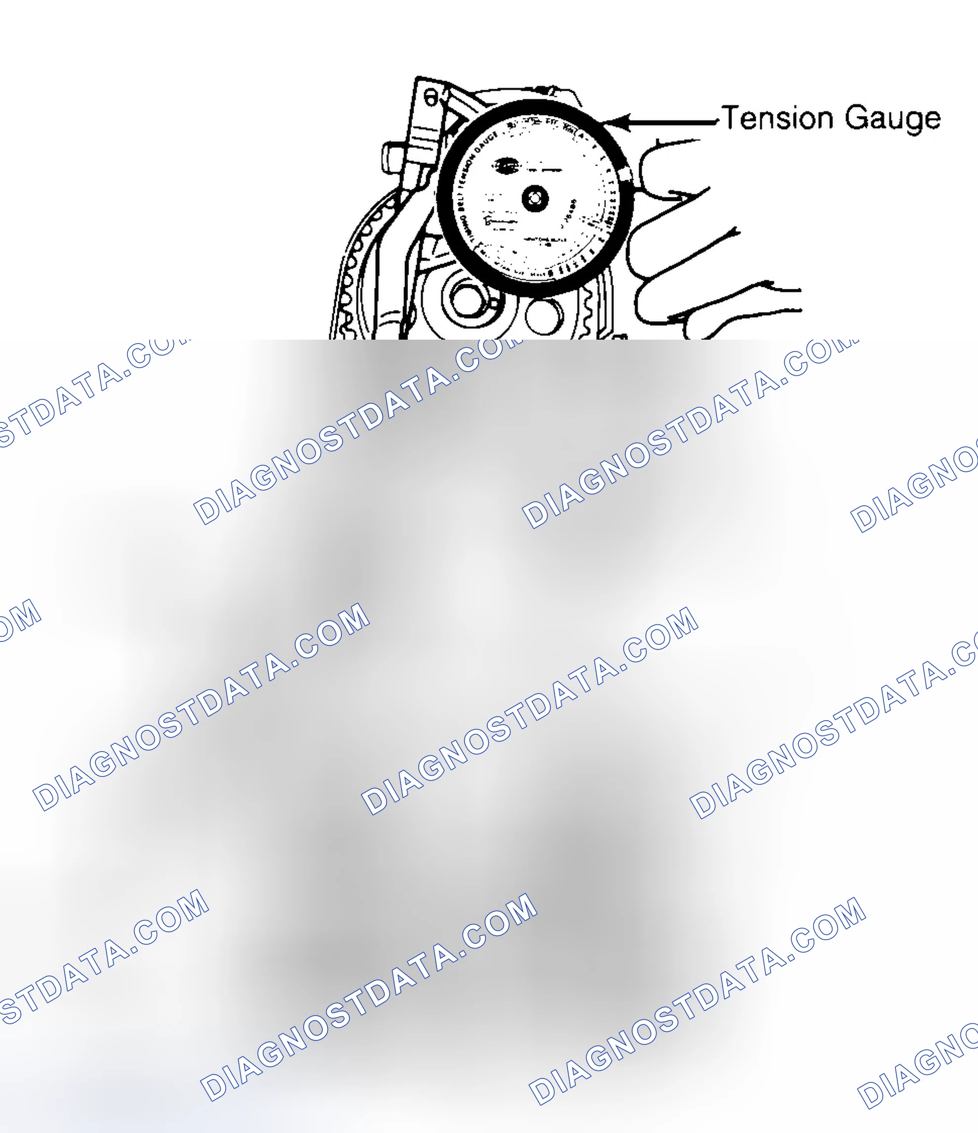Scheme 3: Adjusting Typical Timing Belt Tension