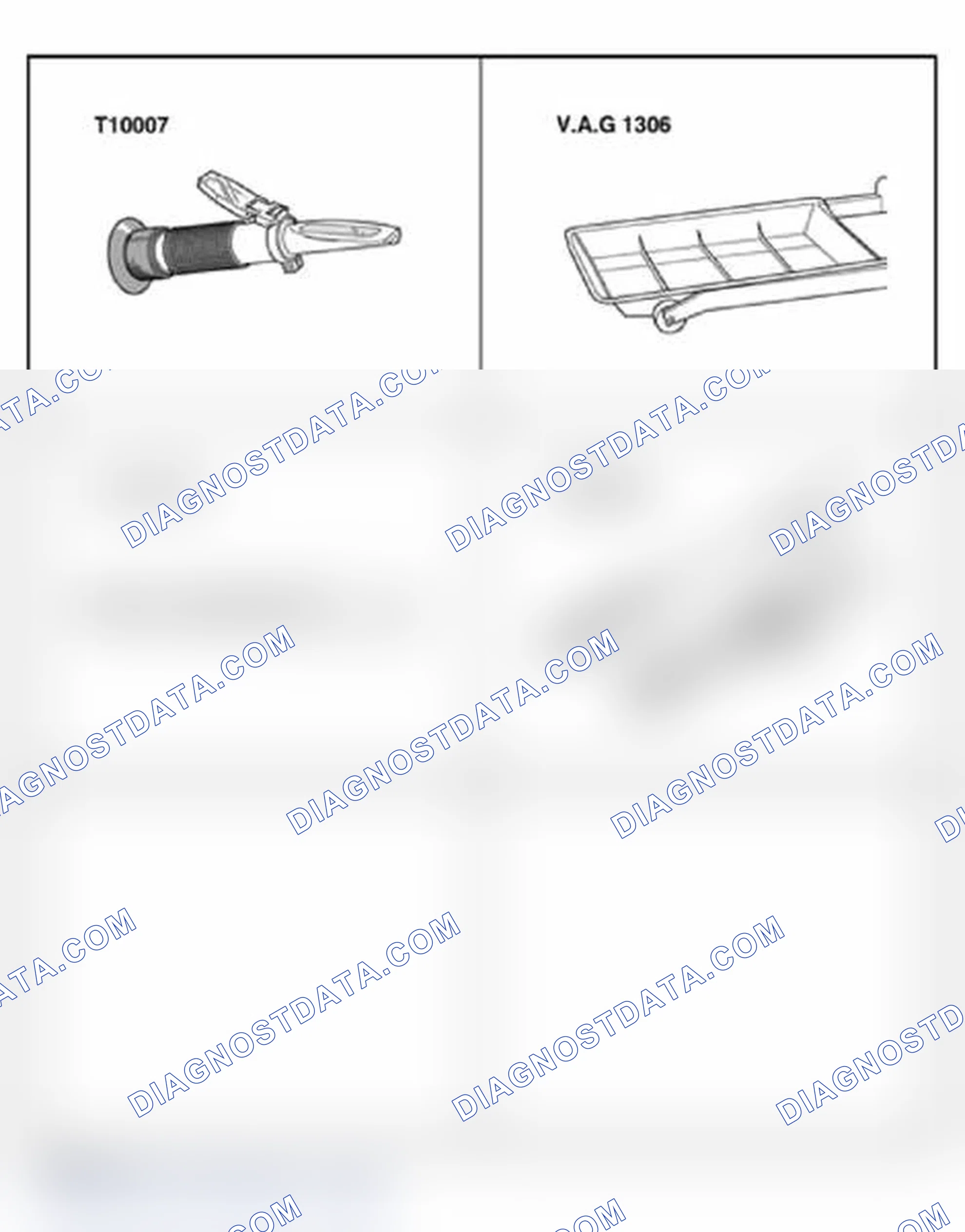Scheme 46: Special tools, repair equipment, testers, measuring instruments and other items required