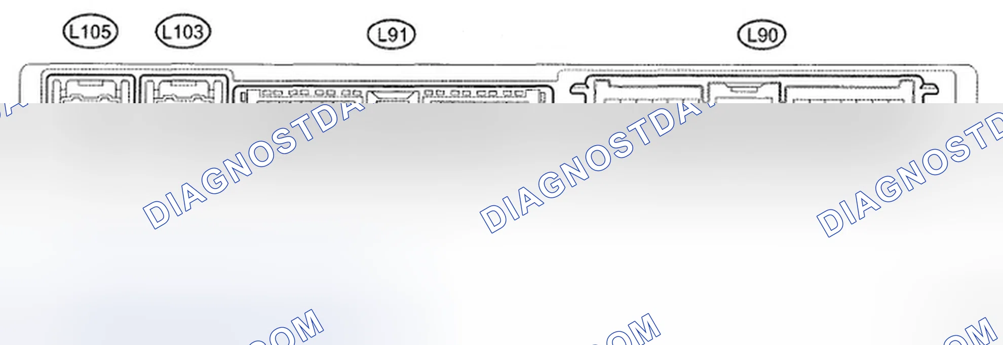 Scheme 125: TERMINALS OF ECU
