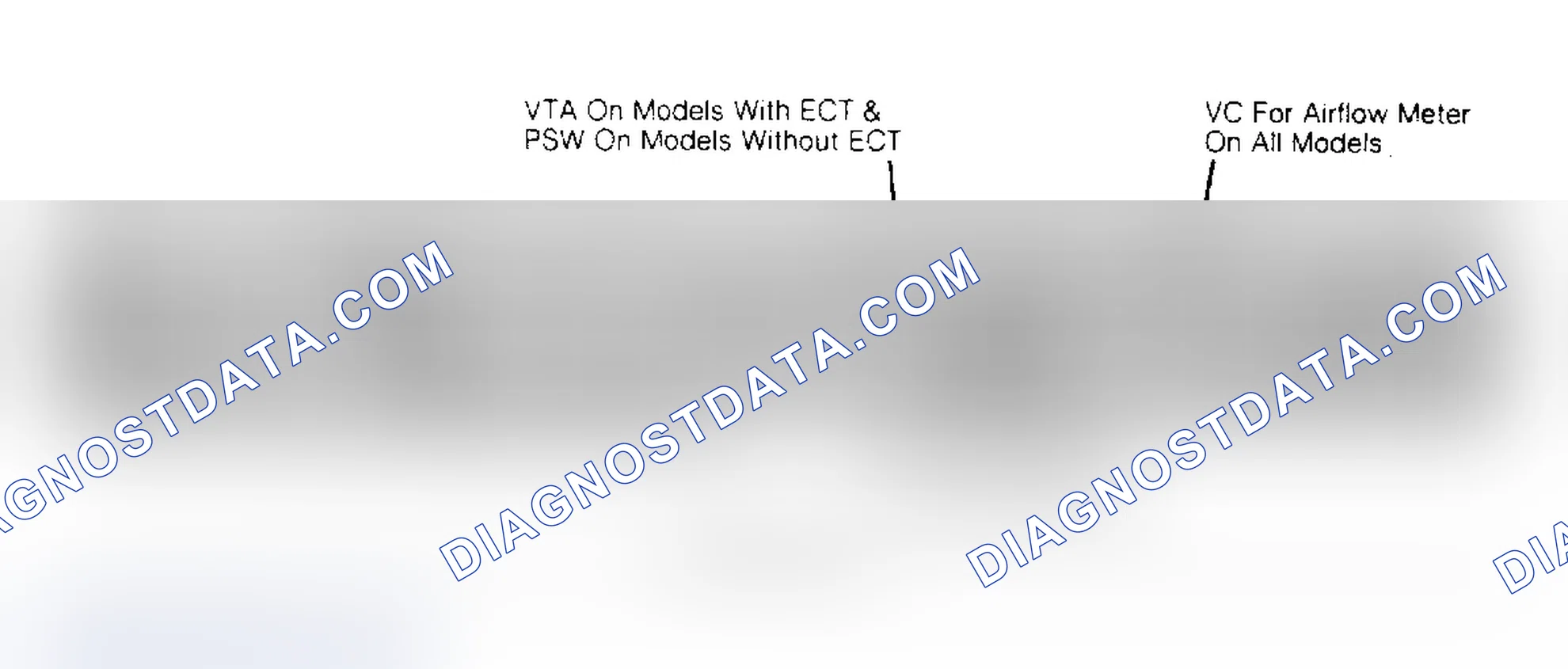 Scheme 61: Connector Pin Identification (2WD 3S-FE ECU)