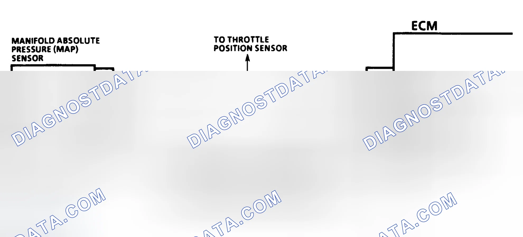 Scheme 26: Code 31 Schematic MAP Sensor Circuit, Low Voltage Input - Low Vacuum