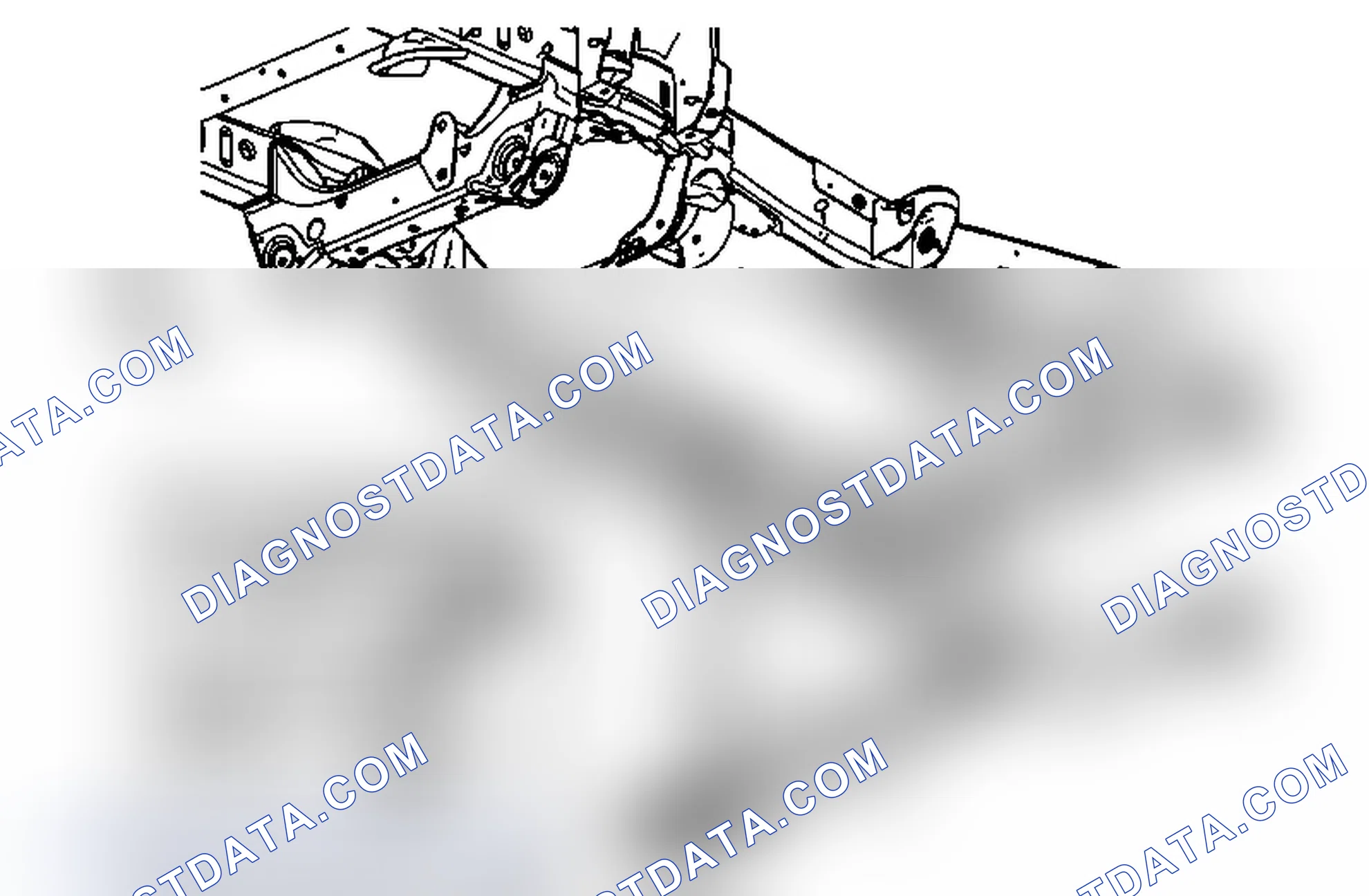 Scheme 7: Transmission Support Crossmember Replacement (2WD 1500/2500)