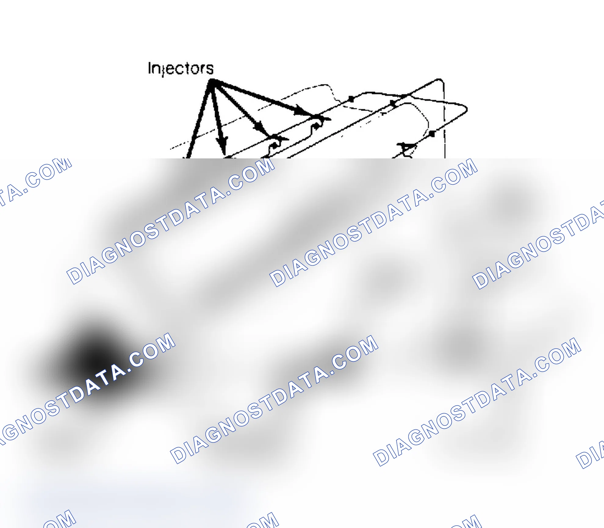 Scheme 20: Diesel Injection System Fuel Circuit Secondary fuel filter is mounted on side of engine block.