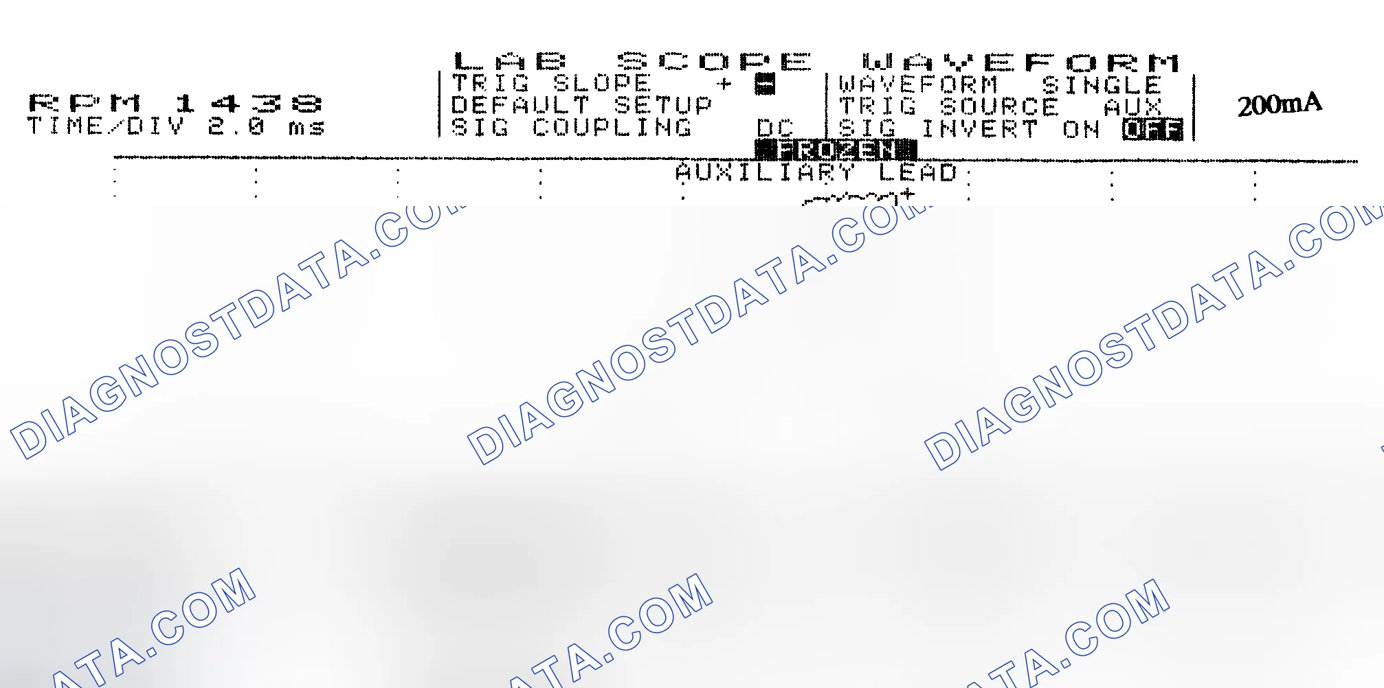 Scheme 15: Single Injector w/Normal Current Flow - Current Pattern