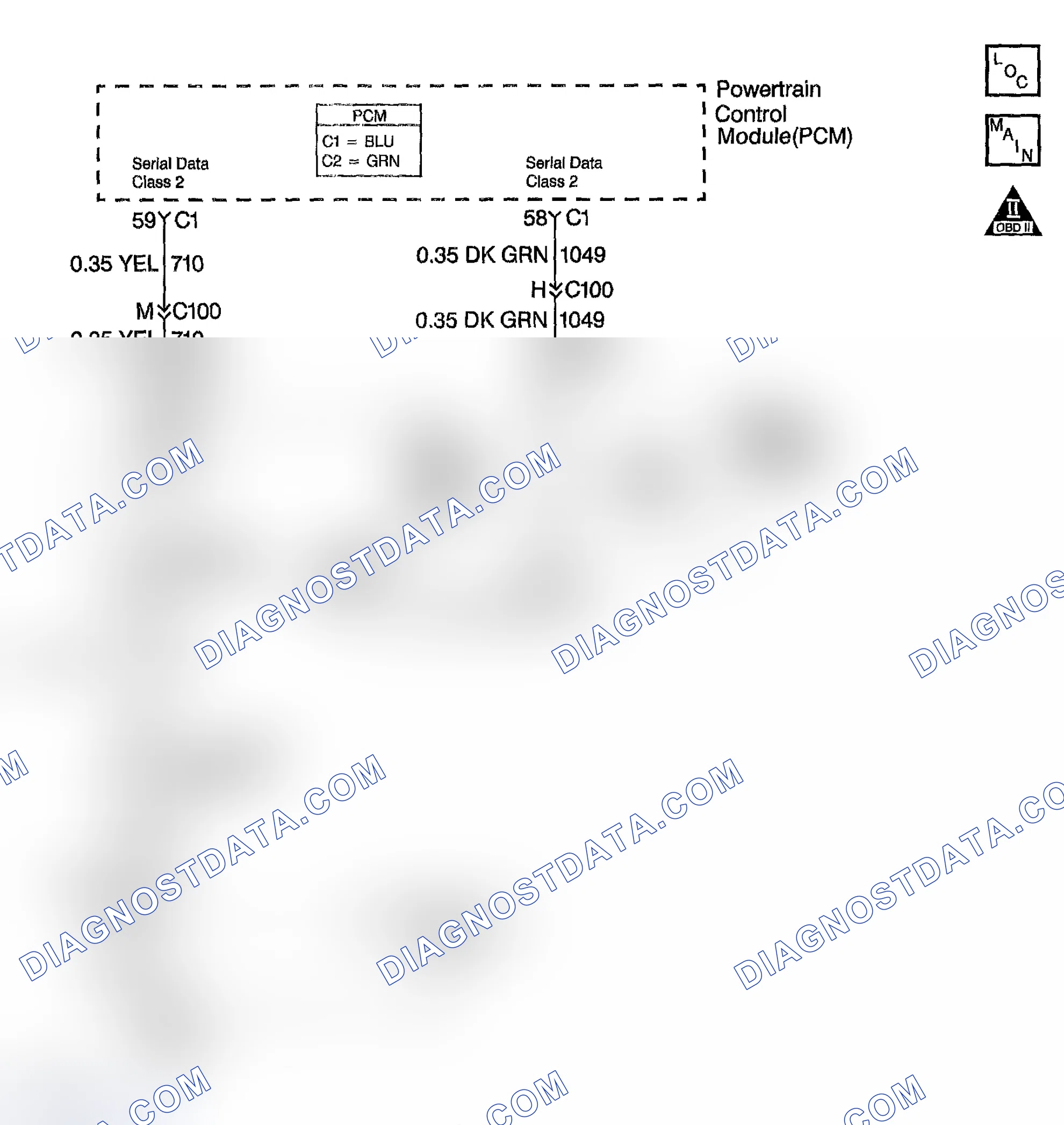 Scheme 876: Tow/Haul Switch/Indicator Always On or Inoperative